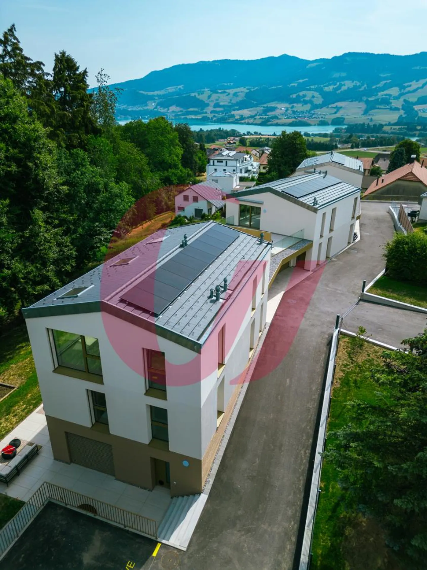 Appartamento/Villa con 5,5 stanze e vista mozzafiato in vendita a Sorens - Foto 6 di 10