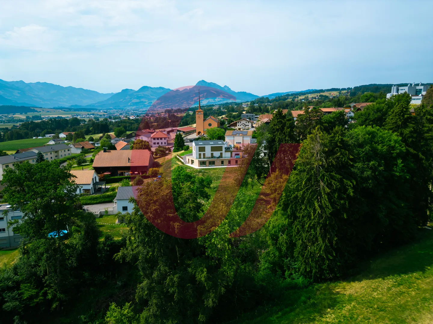 Appartamento/Villa con 5,5 stanze e vista mozzafiato in vendita a Sorens - Foto 10 di 10