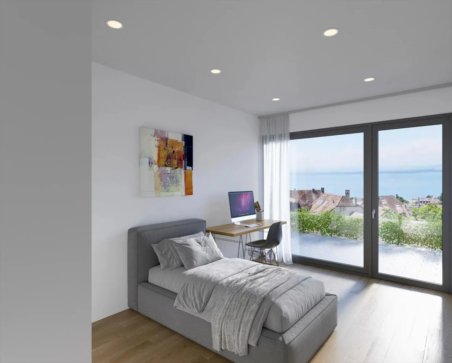 Appartamento con 4,5 stanze a Corcelles - Foto 3 di 4