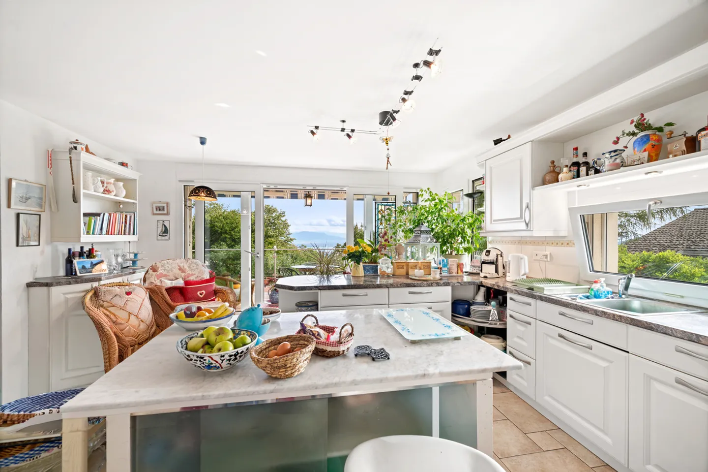 Maison de charme avec vue lac et Mont-Blanc, à Arzier-le-muids - Photo 3 sur 15