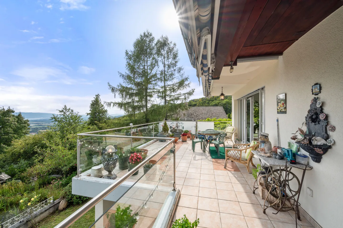 Maison de charme avec vue lac et Mont-Blanc, à Arzier-le-muids - Photo 6 sur 15