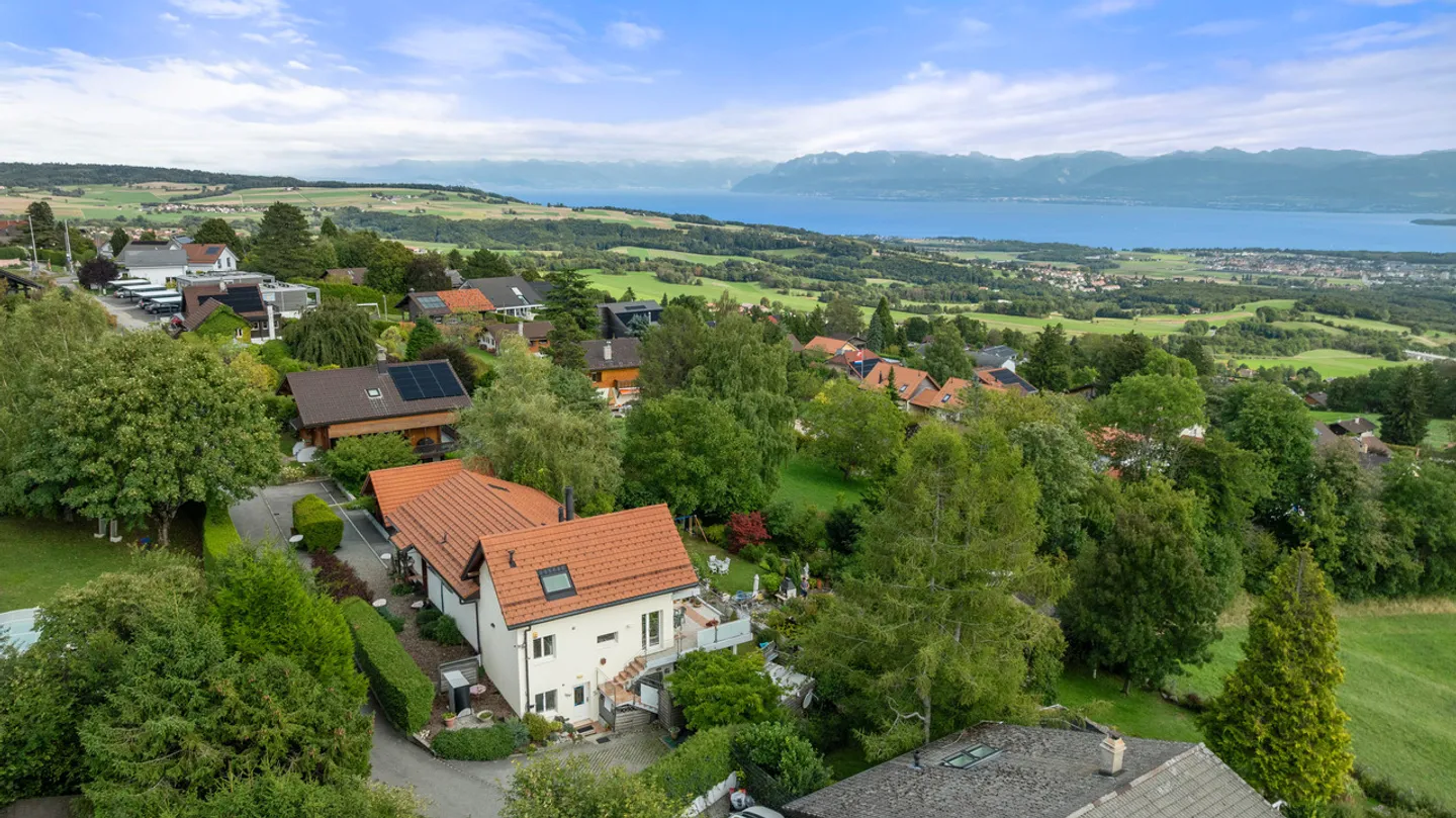Maison de charme avec vue lac et Mont-Blanc, à Arzier-le-muids - Photo 14 sur 15