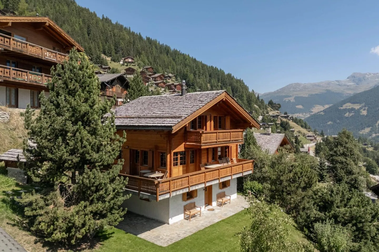 Un bozzolo alpino nel cuore di Grimentz - Foto 1 di 7