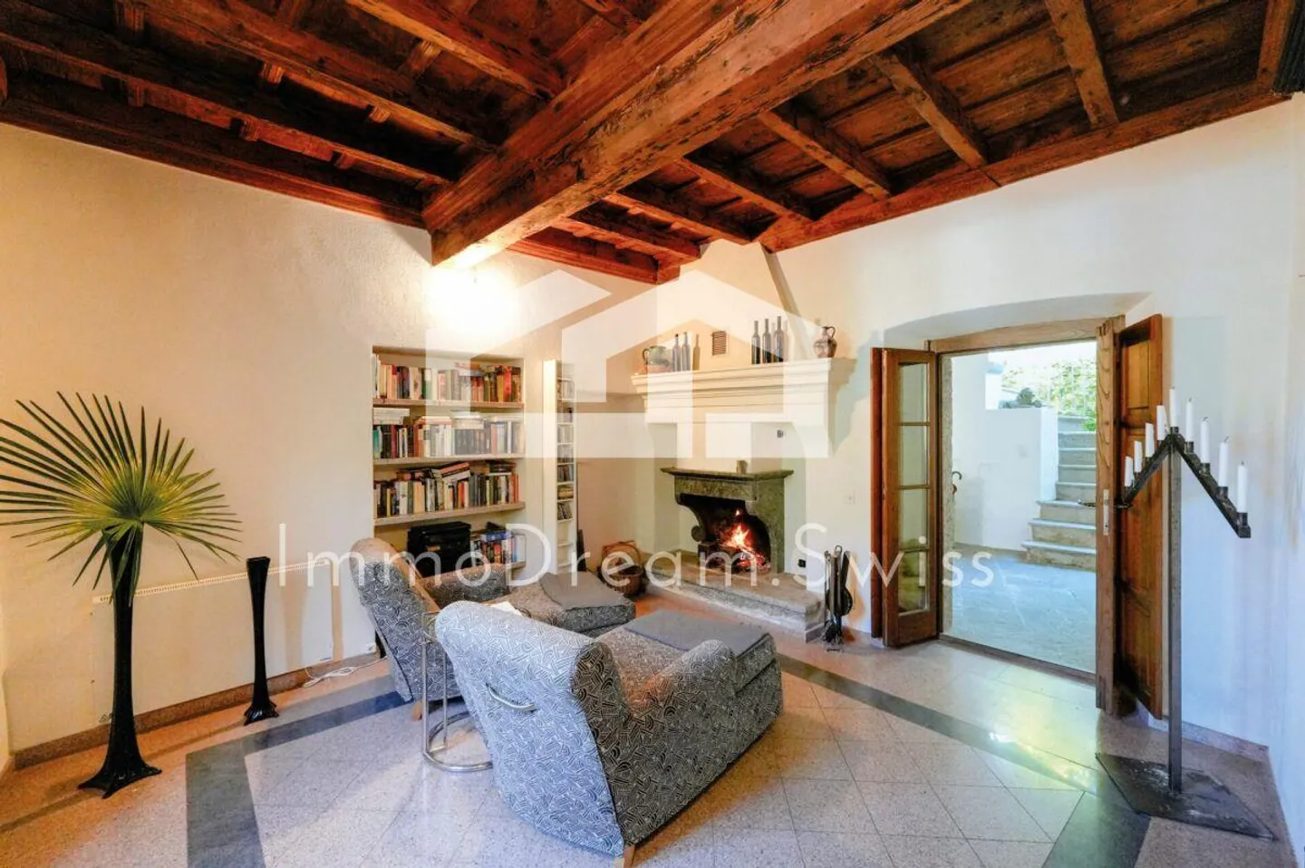 Casa patrizia del 1680 con cortile romantico, con permesso di seconda residenza - Foto 6 di 13