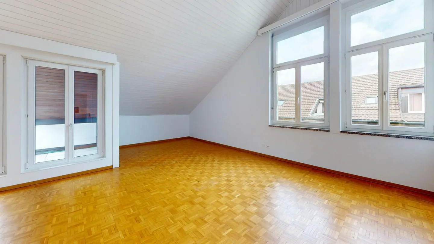 Vivre dans le vert, à 5 minutes de la ville - Appartement partiellement rénové - Photo 8 sur 13