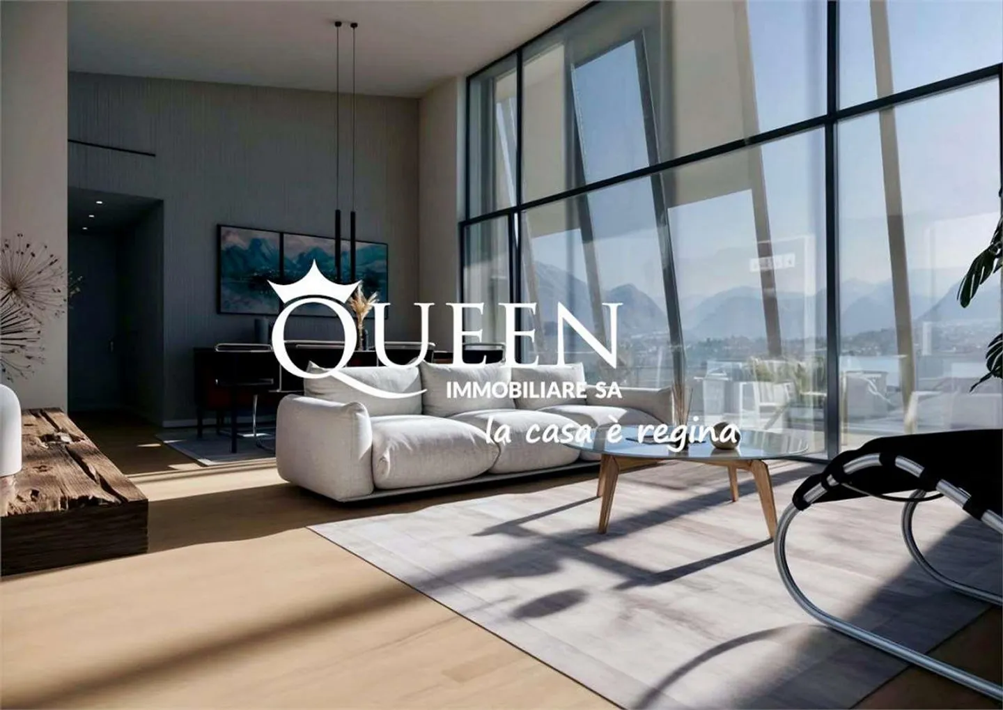 Vernate: new development, 4.5 room apartment, 195 sqm, garden - Photo 3 of 12