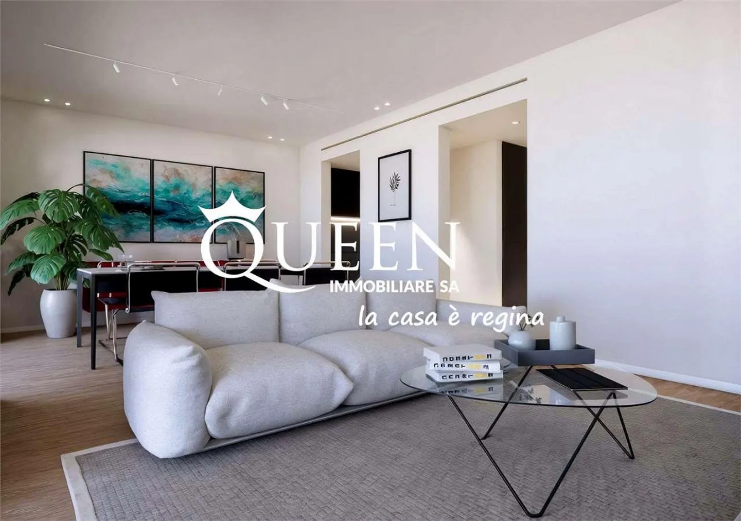 Vernate: new development, 4.5 room apartment, 195 sqm, garden - Photo 6 of 12