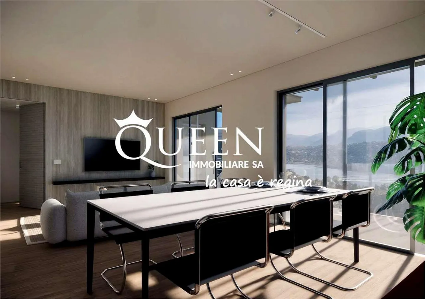 Vernate: new development, 4.5 room apartment, 195 sqm, garden - Photo 8 of 12