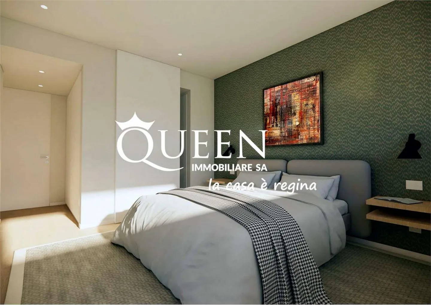 Vernate: new development, 4.5 room apartment, 195 sqm, garden - Photo 11 of 12