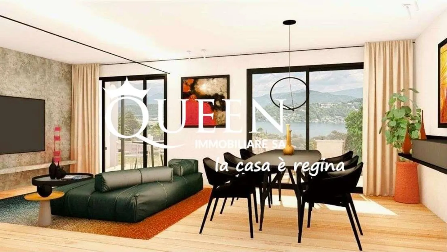 Vernate: neue Entwicklung, 3,5-Zimmer-Wohnung, 130 m², Veranda - Foto 2 von 8