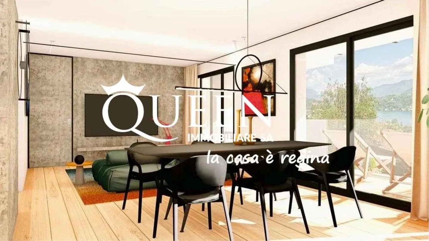 Vernate: neue Entwicklung, 3,5-Zimmer-Wohnung, 130 m², Veranda - Foto 5 von 8
