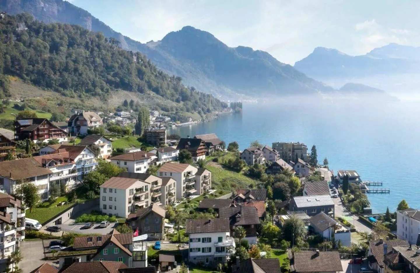 Appartamento attico esclusivo con vista unica sul lago e sulle montagne - Foto 1 di 12