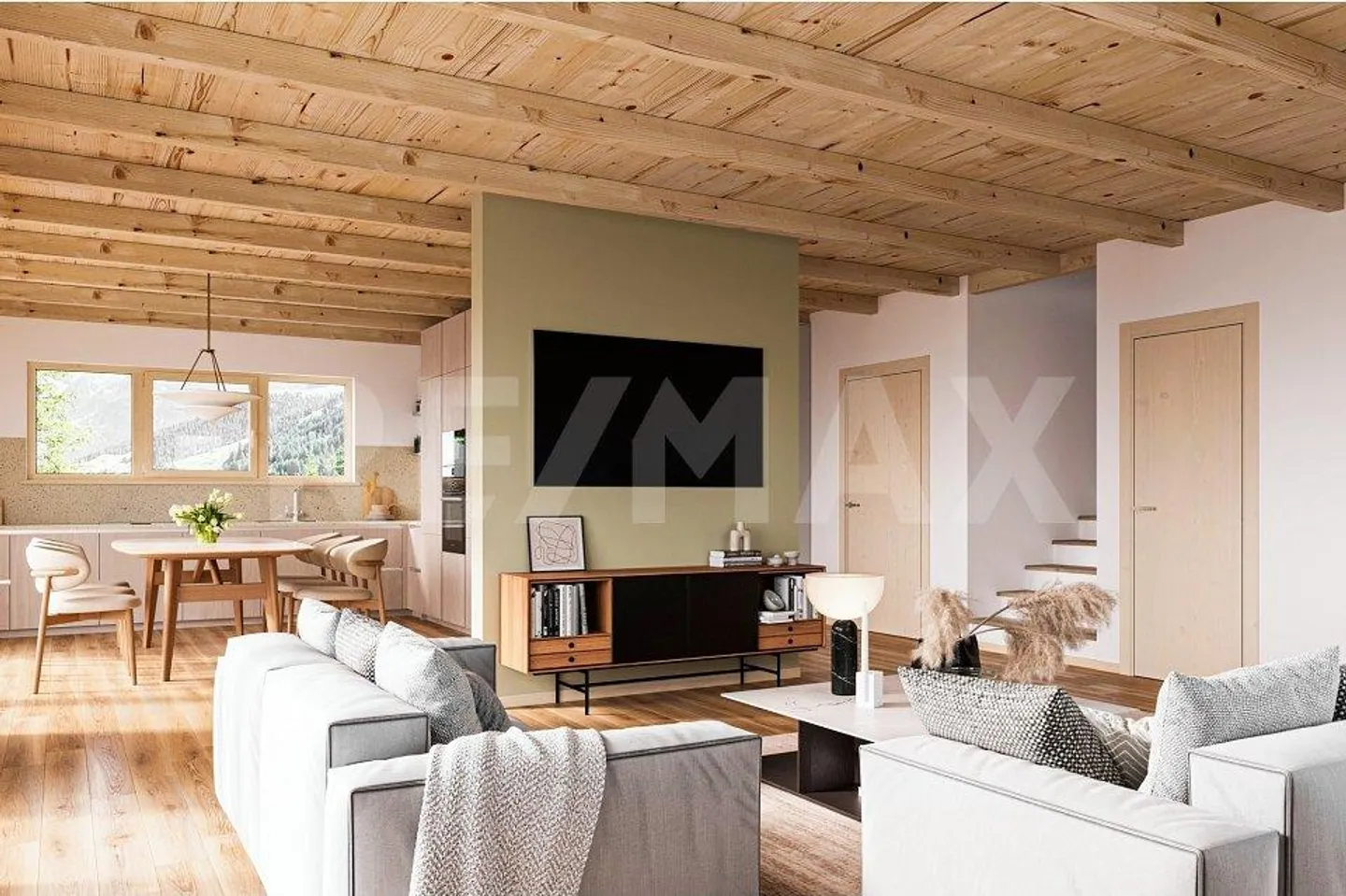 Vivre spacieux sur deux étages - Duplex de 5½ pièces à Zermatt - Photo 3 sur 9