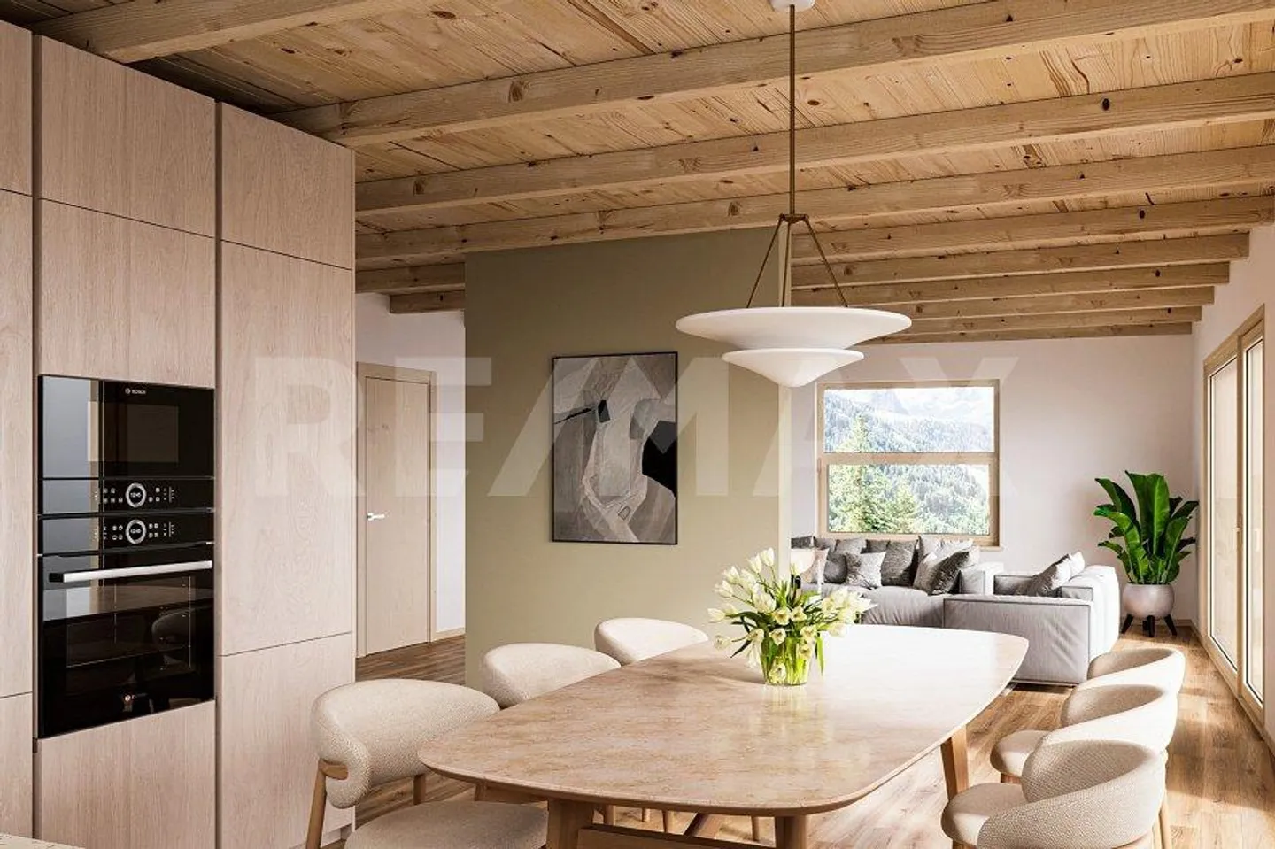 Vivre spacieux sur deux étages - Duplex de 5½ pièces à Zermatt - Photo 5 sur 9