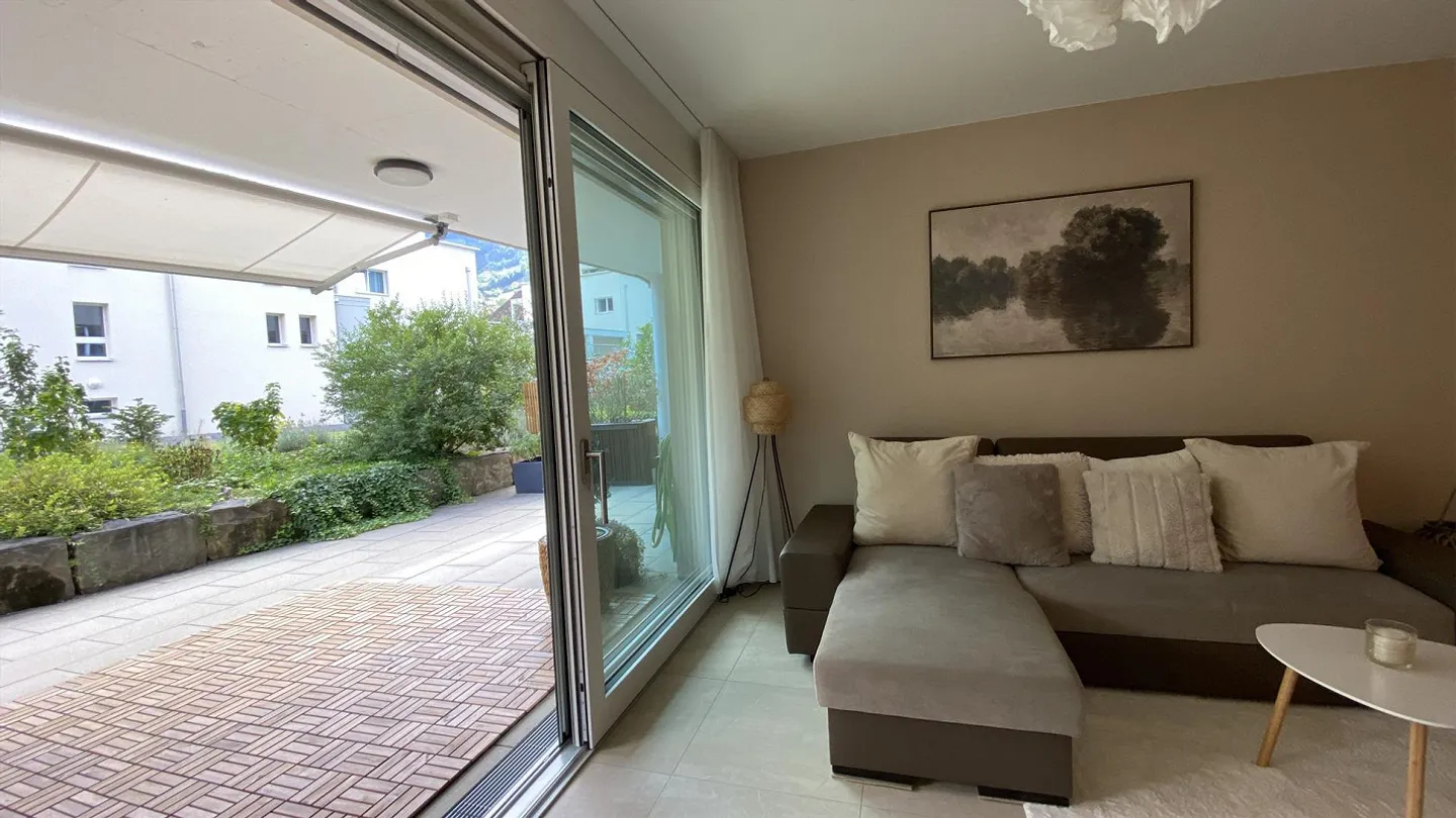 2.5 Zi-Whg mit eigenem Gartensitzplatz - Photo 1 sur 5