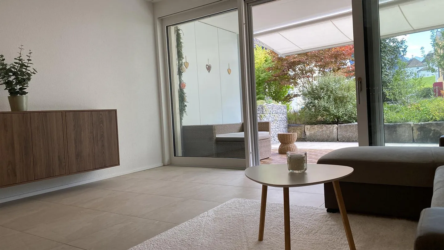 2.5 Zi-Whg mit eigenem Gartensitzplatz - Photo 3 sur 5