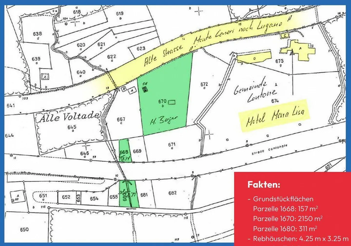 Rebberg mit Holzhäuschen an einer Panoramaaussichtslage - Foto 15 von 16