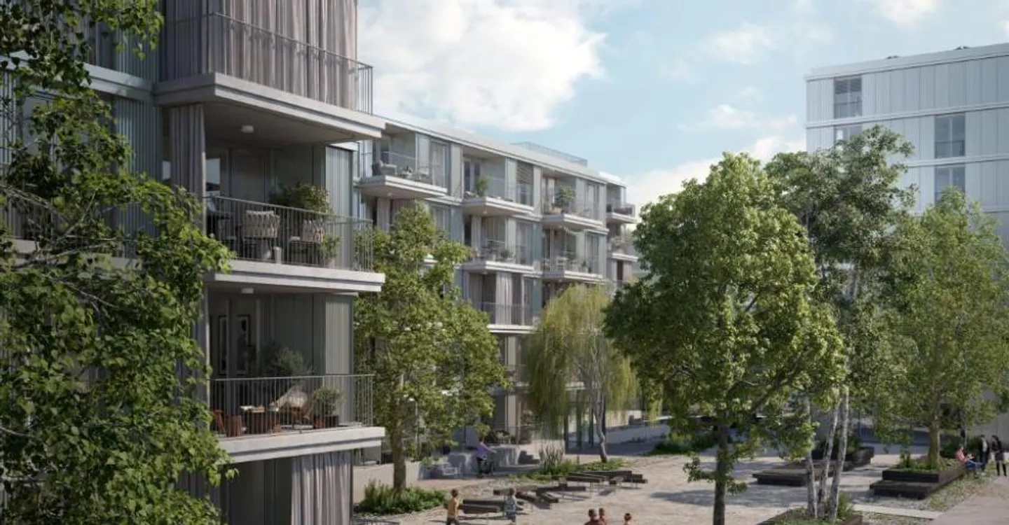 Bellissimo appartamento di nuova costruzione con collegamento ferroviario a Burgdorf - Foto 2 di 9