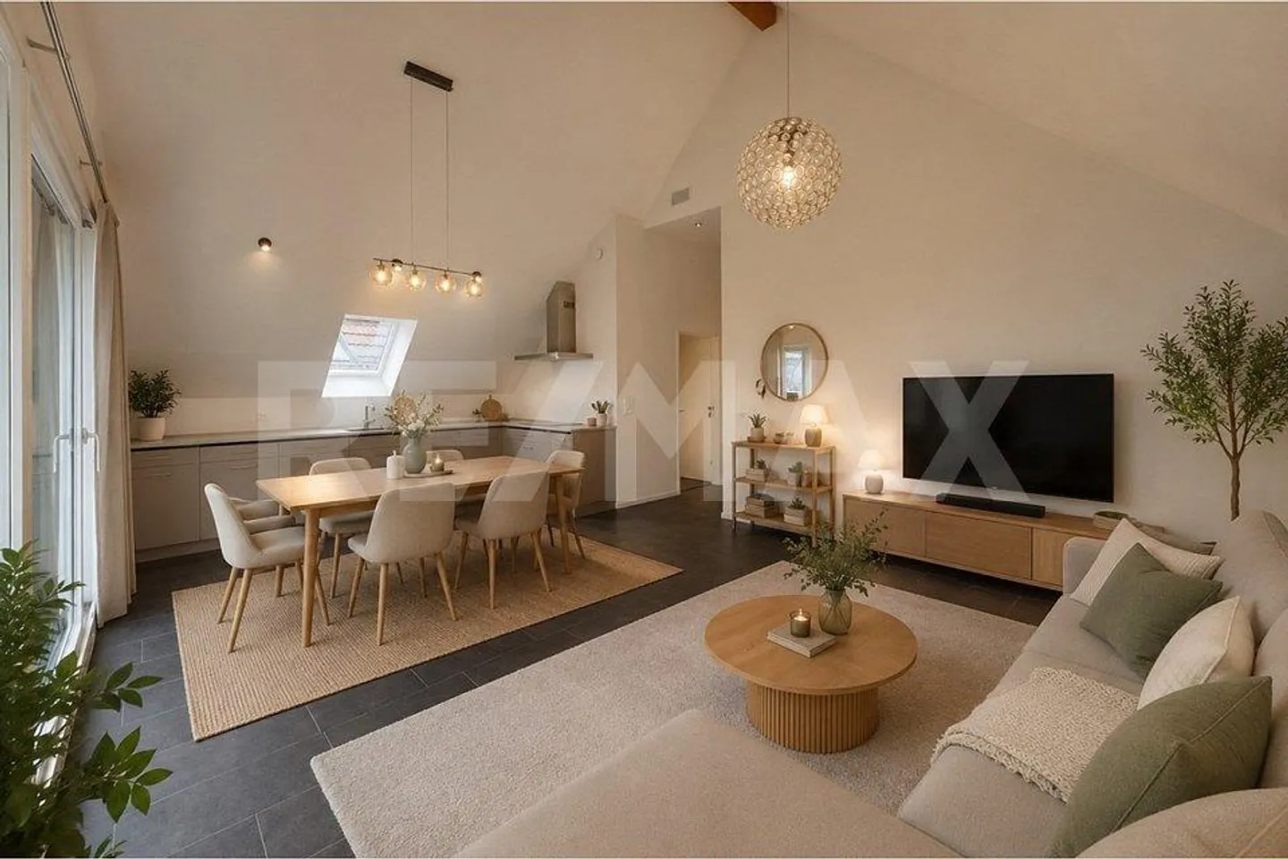 Appartement mansardé moderne de 5.5 pièces - Photo 2 sur 11