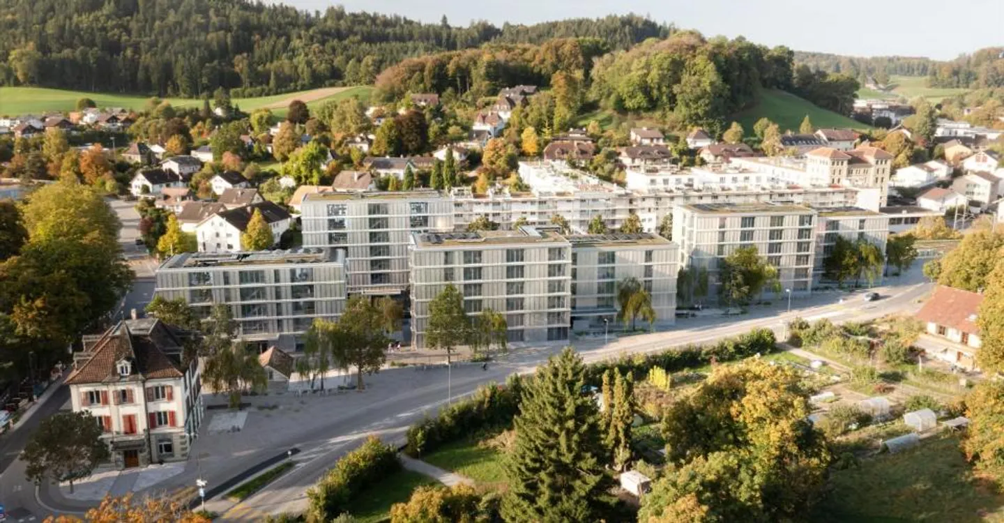 Bellissimo appartamento di nuova costruzione con collegamento ferroviario a Burgdorf - Foto 1 di 9