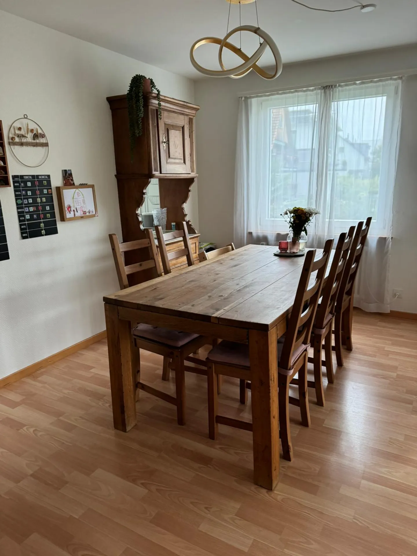 befristete 6-Zimmer-Wohnung mit schönem Garten - Foto 4 di 8