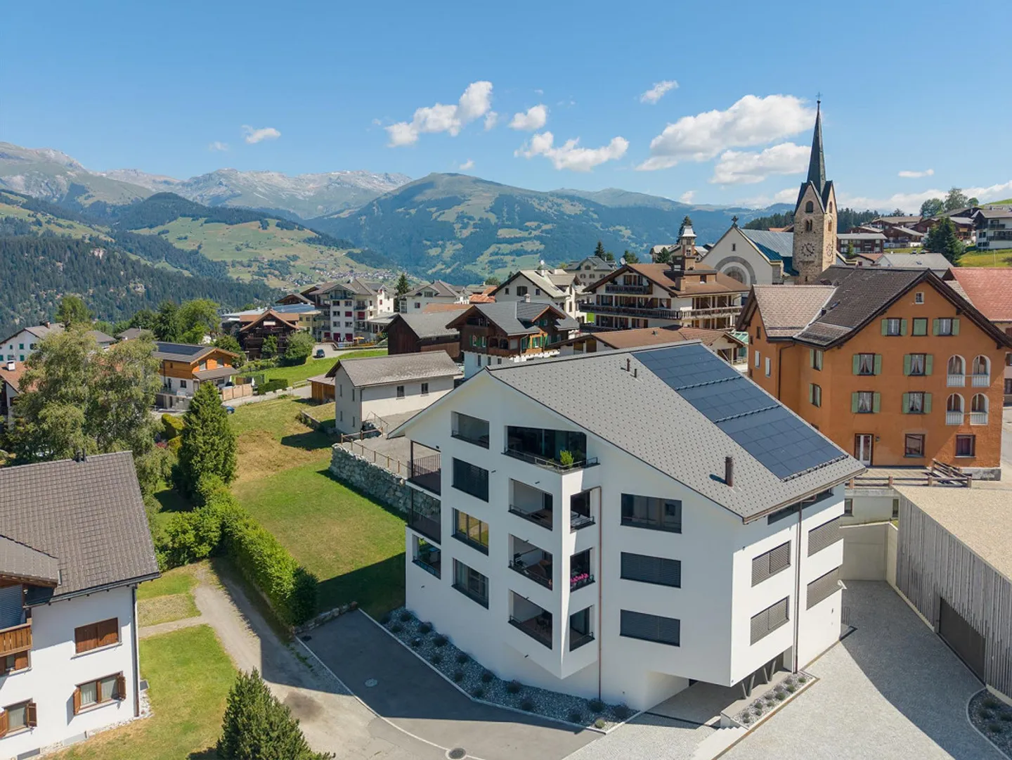 Exklusive 3½-Zimmer-Wohnung im skandinavischen Stil in Obersaxen - Foto 11 von 16
