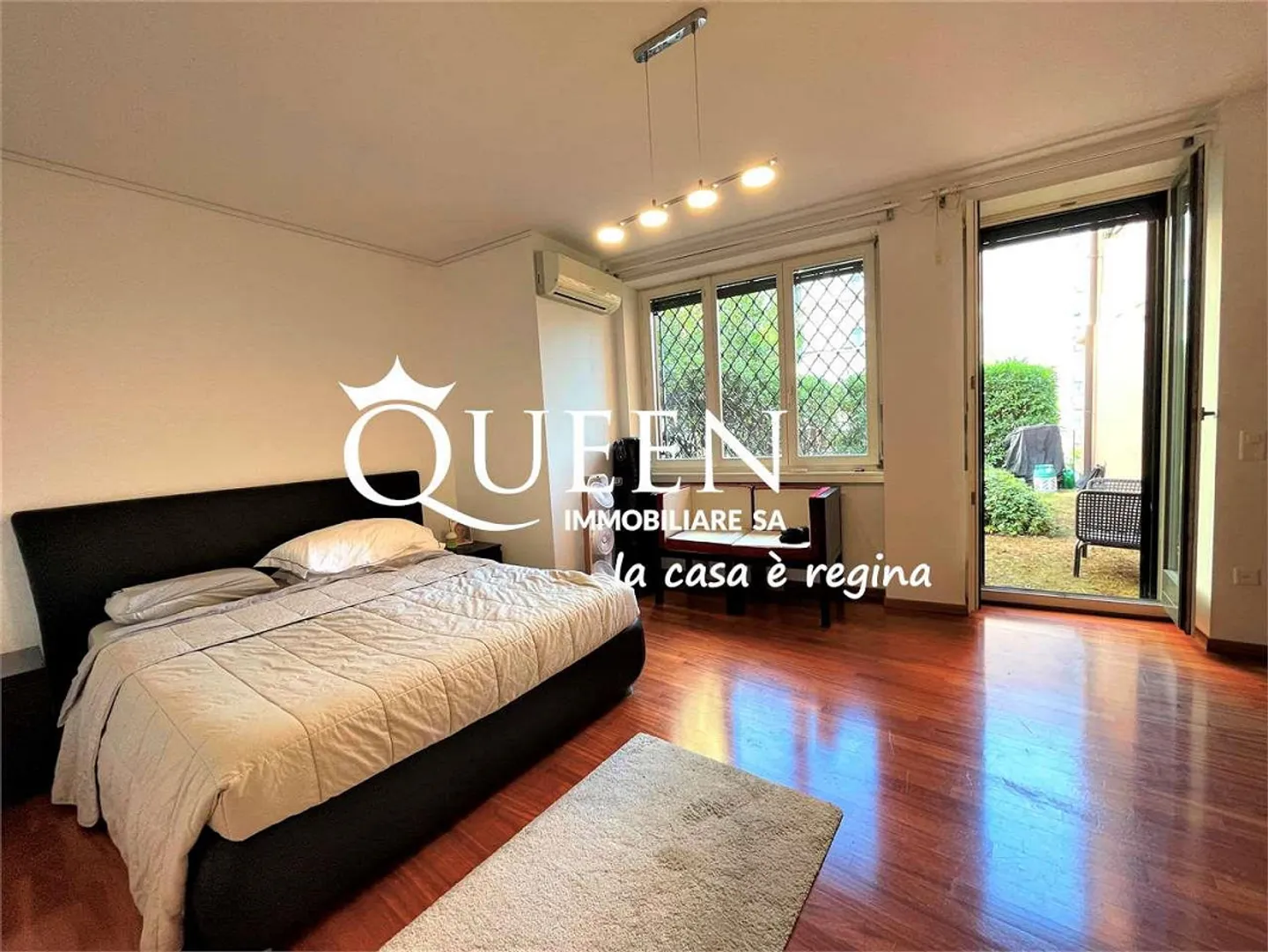 Lugano Centro: Appartamento 5 locali, 190 m², giardino privato, portico - Foto 10 di 13