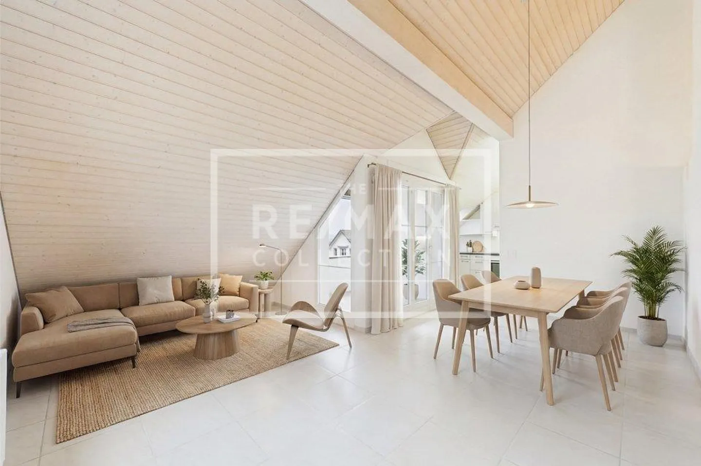 Sunny attic apartment in Bonstetten with dream views, near Zurich - Photo 1 of 13