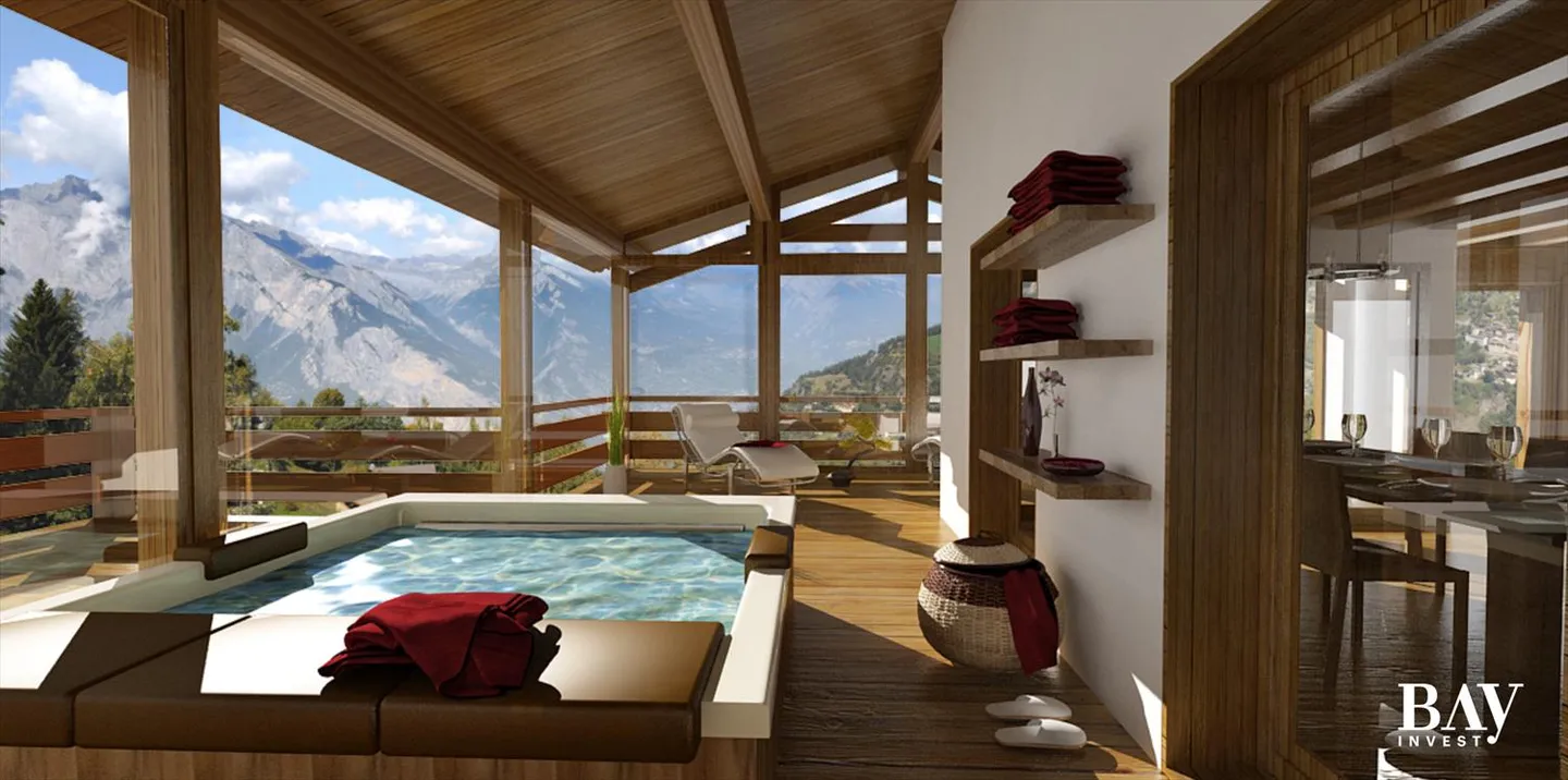 La Tzoumaz/Verbier: Chalet di lusso accessibile agli stranieri - Foto 1 di 7