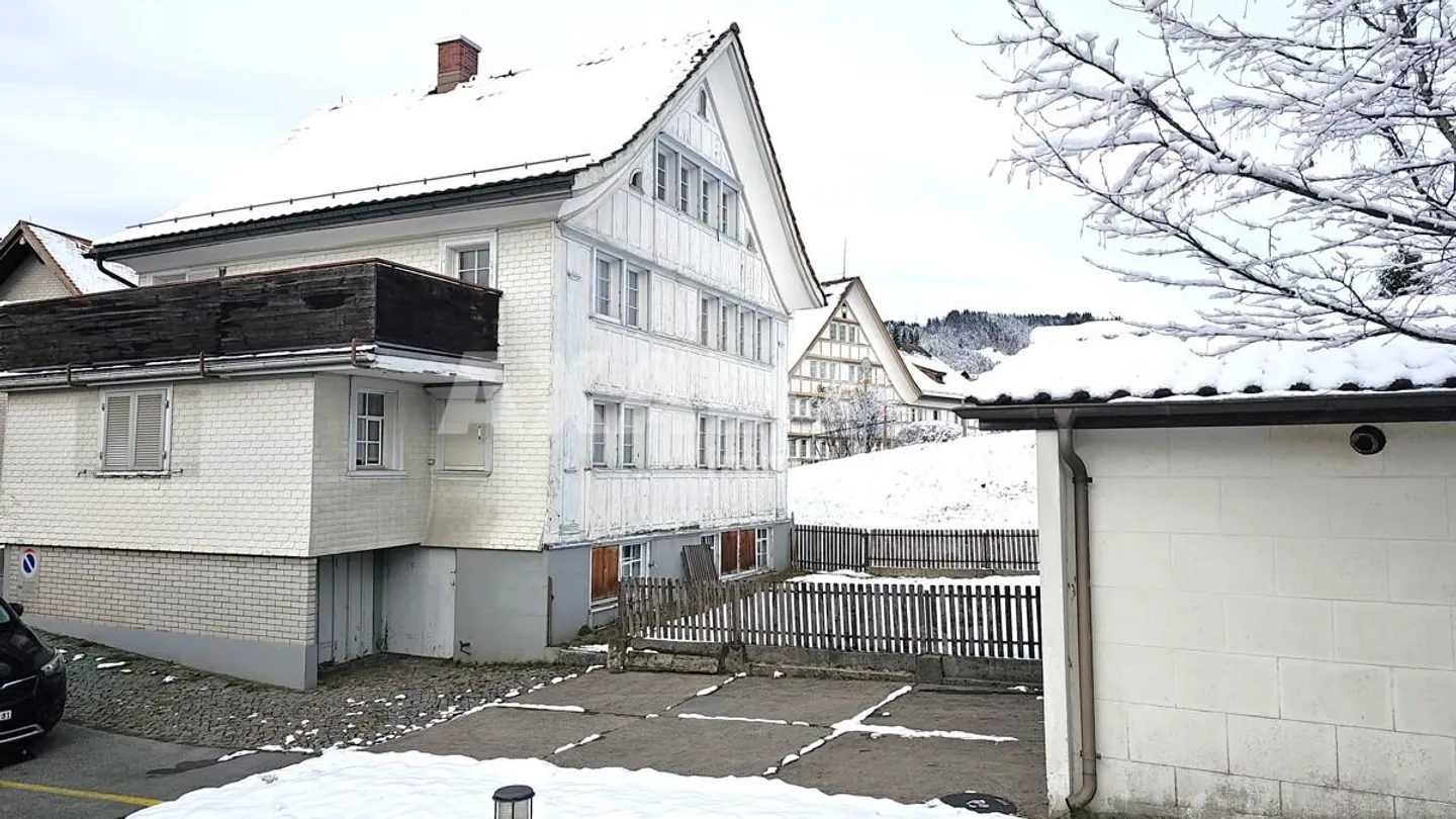 Attractive plot with existing property in the spa town of Gais - Photo 1 of 5