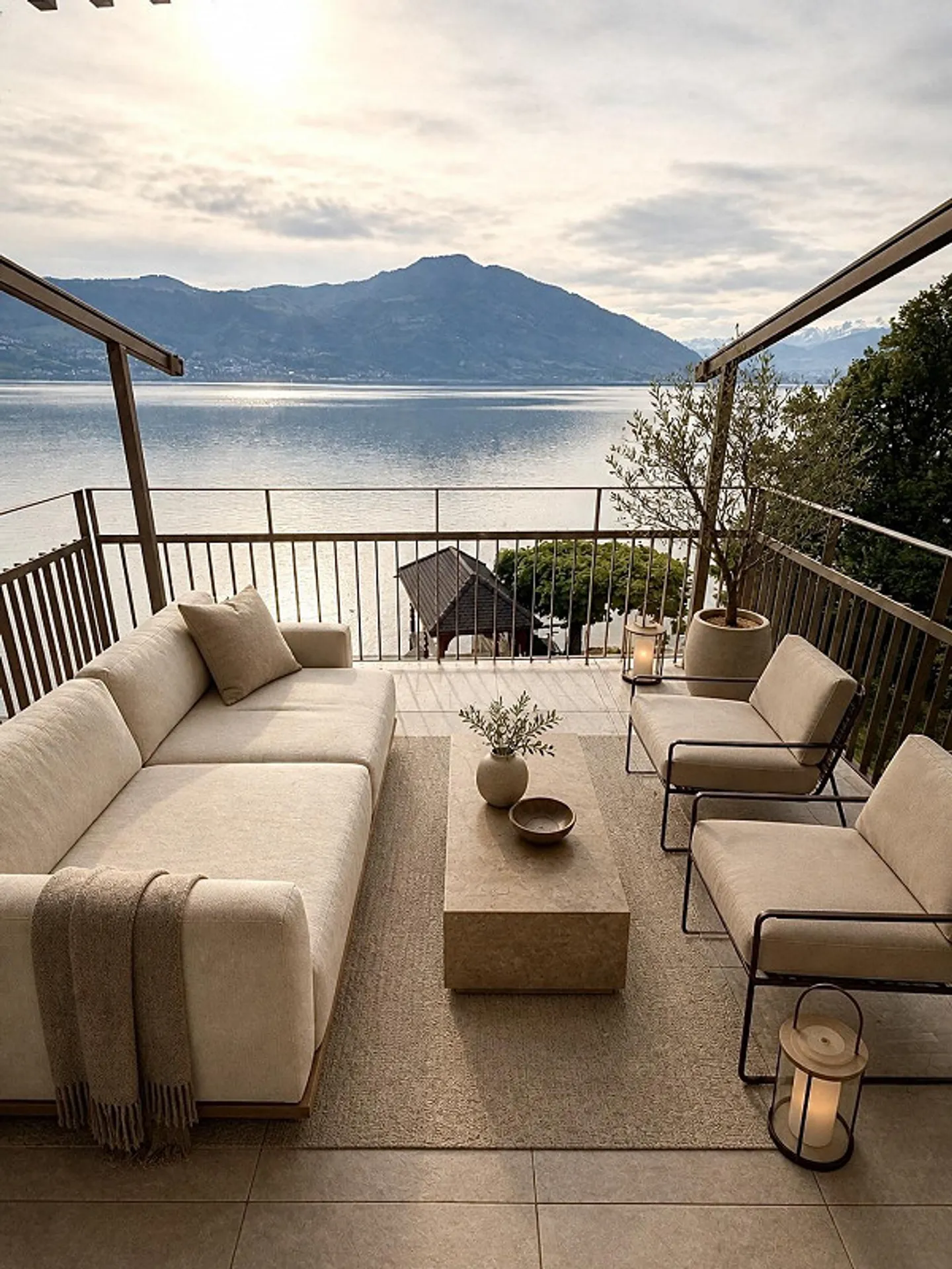 Residenza al lago: Maisonette di 5,5 stanze con vista lago e accesso privato al lago - Foto 11 di 11