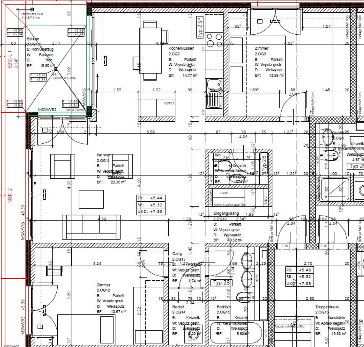 3.5-room apartment in a quiet location in Lachen - Photo 7 of 7