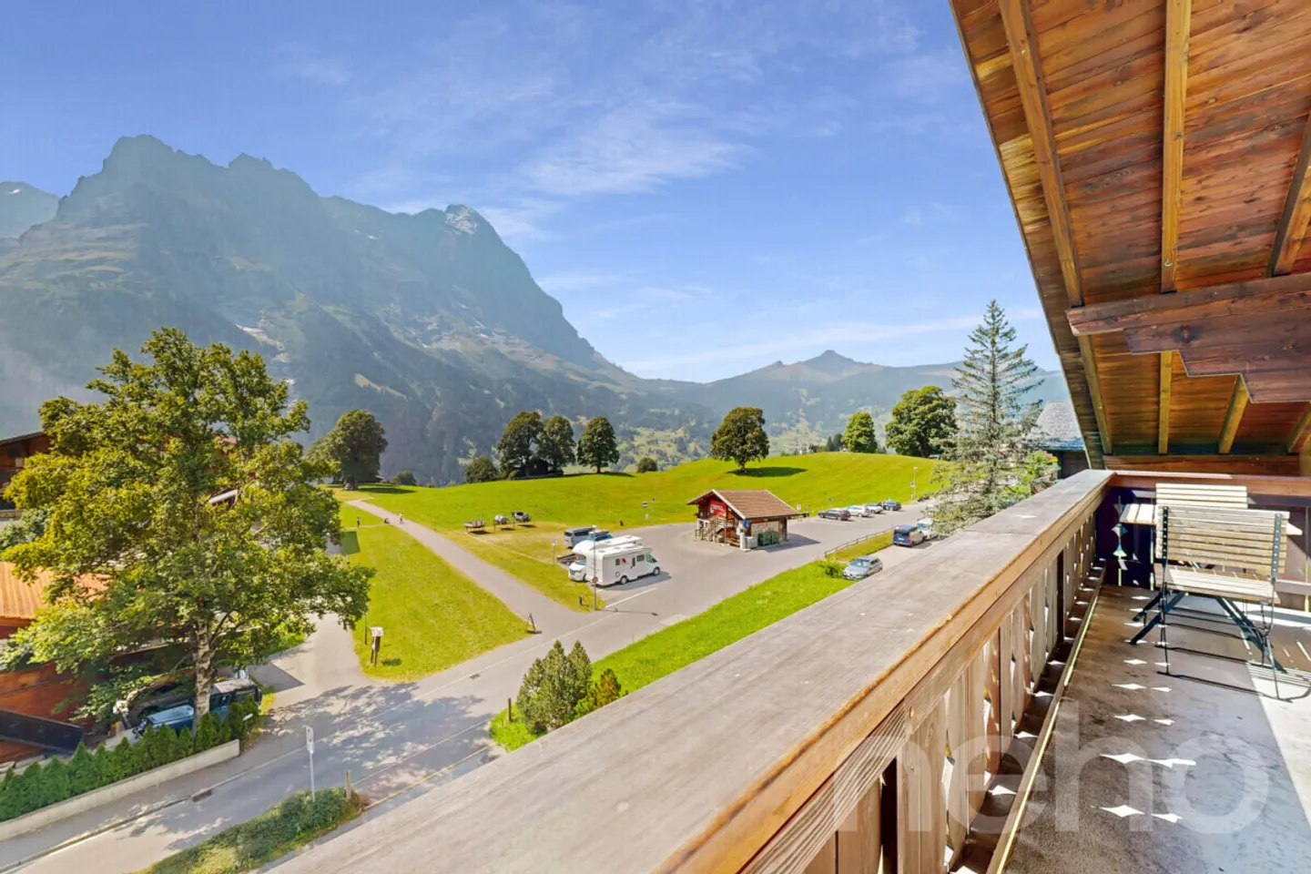 Idillio di vacanza con panorama montano direttamente sulla pista da sci - Foto 10 di 12
