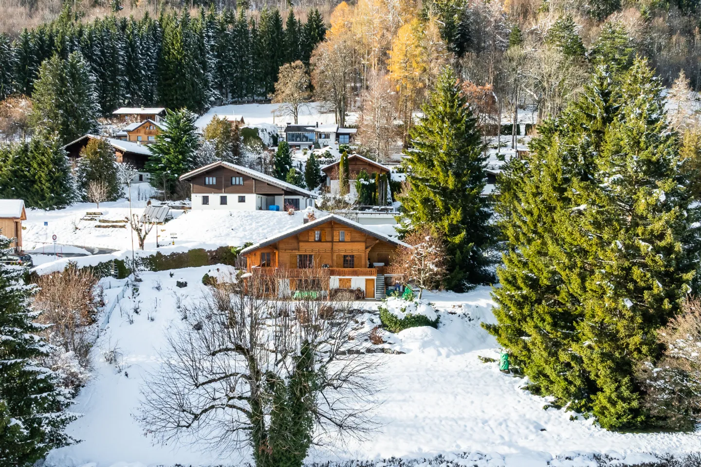 Charaktervolles Chalet: eine natürliche Umgebung und eine atemberaubende Aussicht - Foto 1 von 13