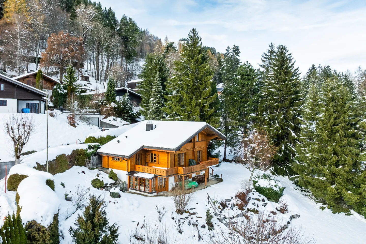 Charaktervolles Chalet: eine natürliche Umgebung und eine atemberaubende Aussicht - Foto 3 von 13