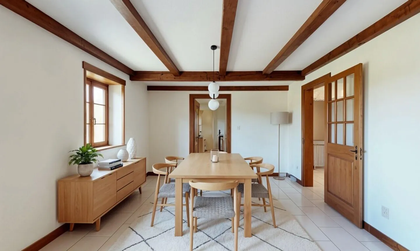 CHARMING DUPLEX WITH GREAT DEVELOPMENT POTENTIAL IN SOTTENS - Photo 3 of 13