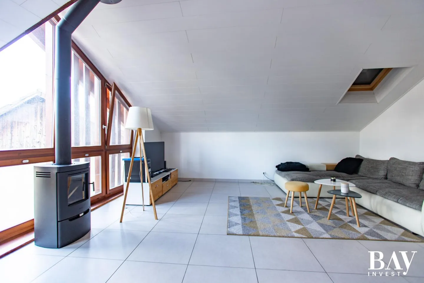 Vétroz, 3,5-Zimmer-Duplexwohnung nach Süden ausgerichtet - Foto 6 von 12