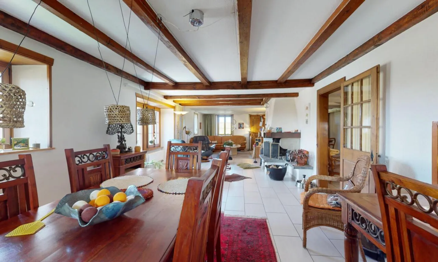 CHARMING DUPLEX WITH GREAT DEVELOPMENT POTENTIAL IN SOTTENS - Photo 11 of 13