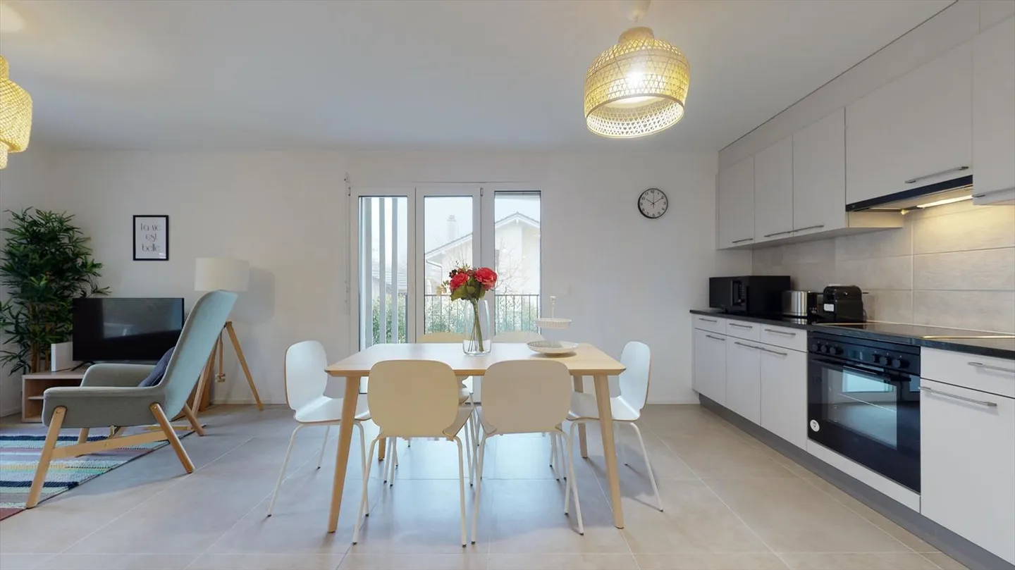 Appartement meublé 3.5 pièces - Photo 8 sur 18