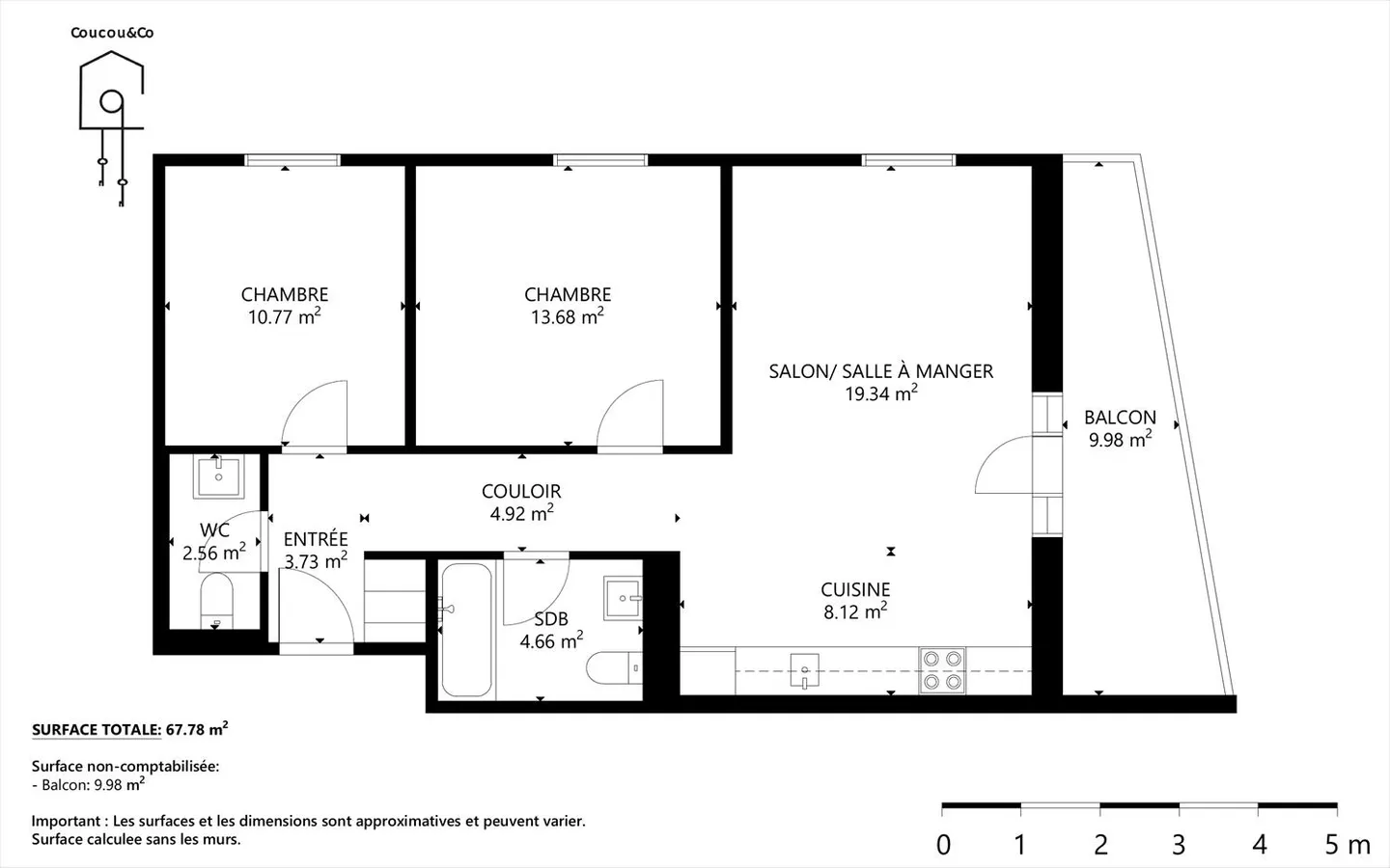 Appartement meublé 3.5 pièces - Photo 17 sur 18
