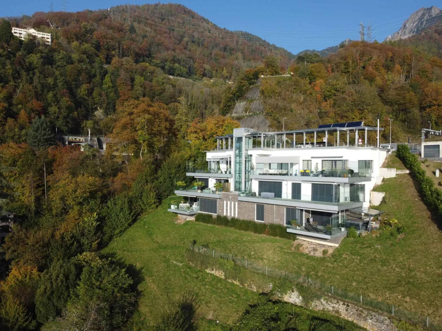 Wunderschöne Penthousewohnung mit Panoramablick auf den See und die Alpen - Foto 6 von 7