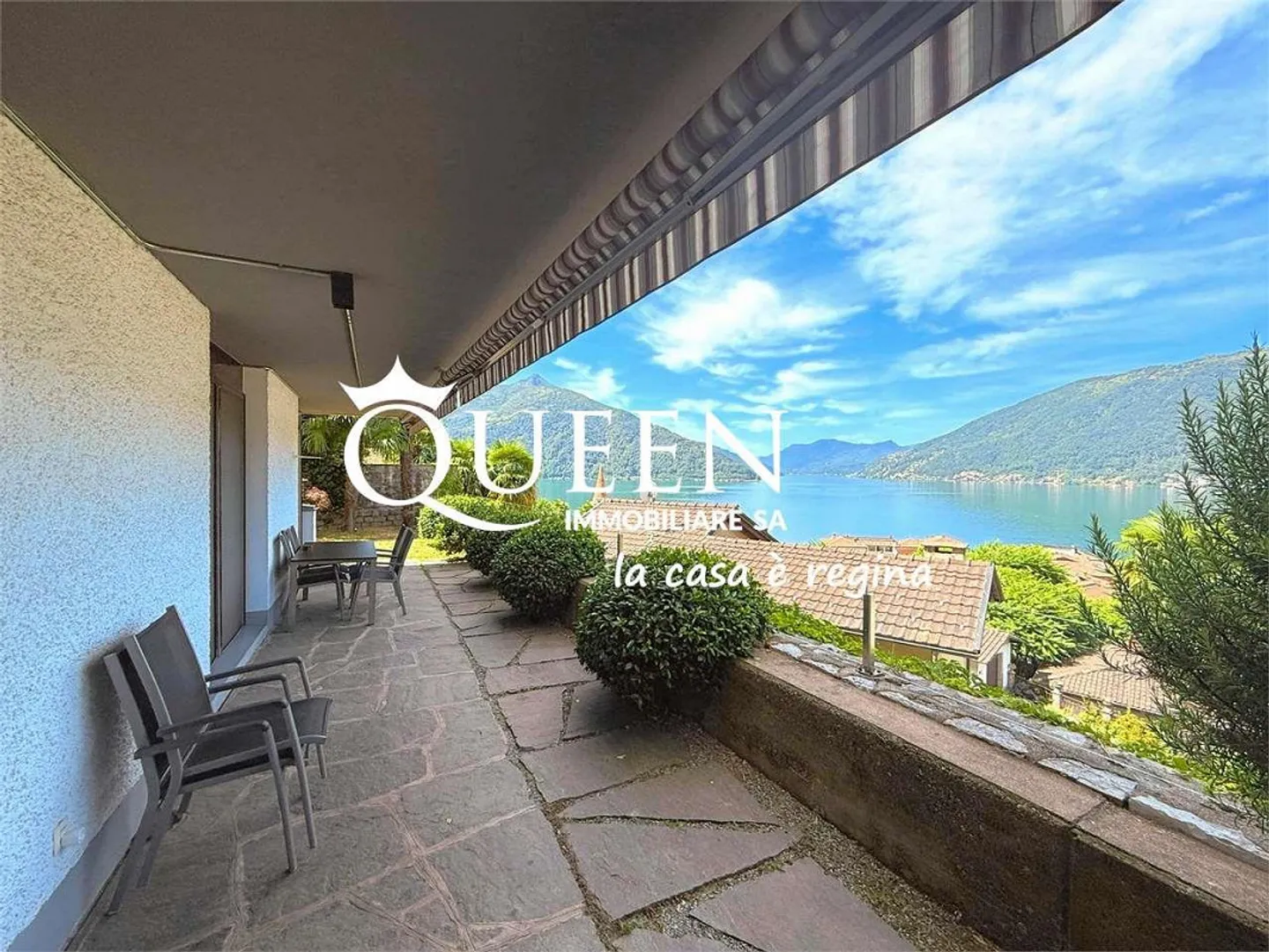 Bissone: appartamento 4.5 locali, 150 mq, vista lago, giardino, portic - Photo 7 of 13