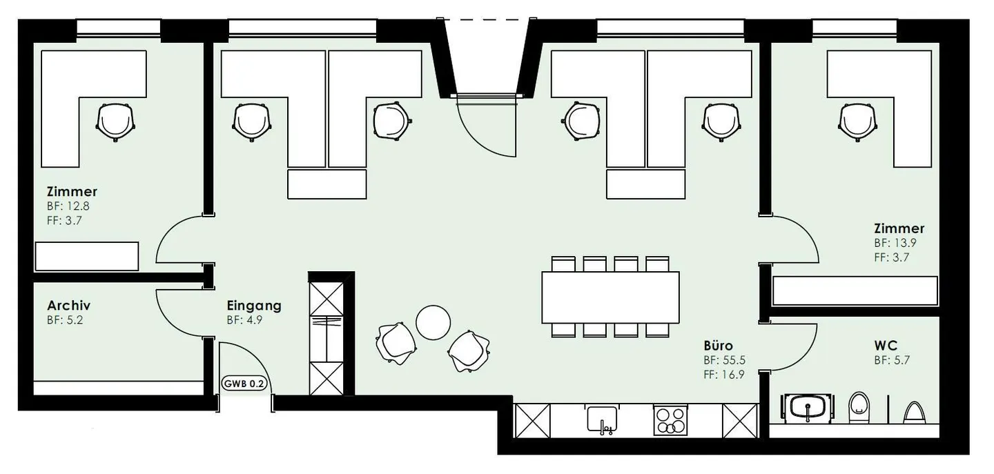 Central and modern new commercial space - Photo 9 of 9