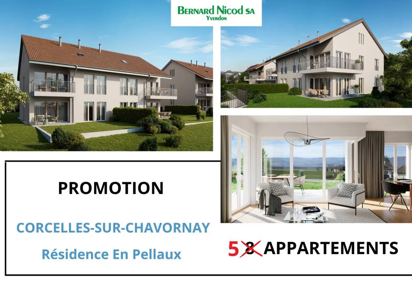 Appartamento 4.5 locali a Corcelles-sur-Chavornay - Foto 6 di 7