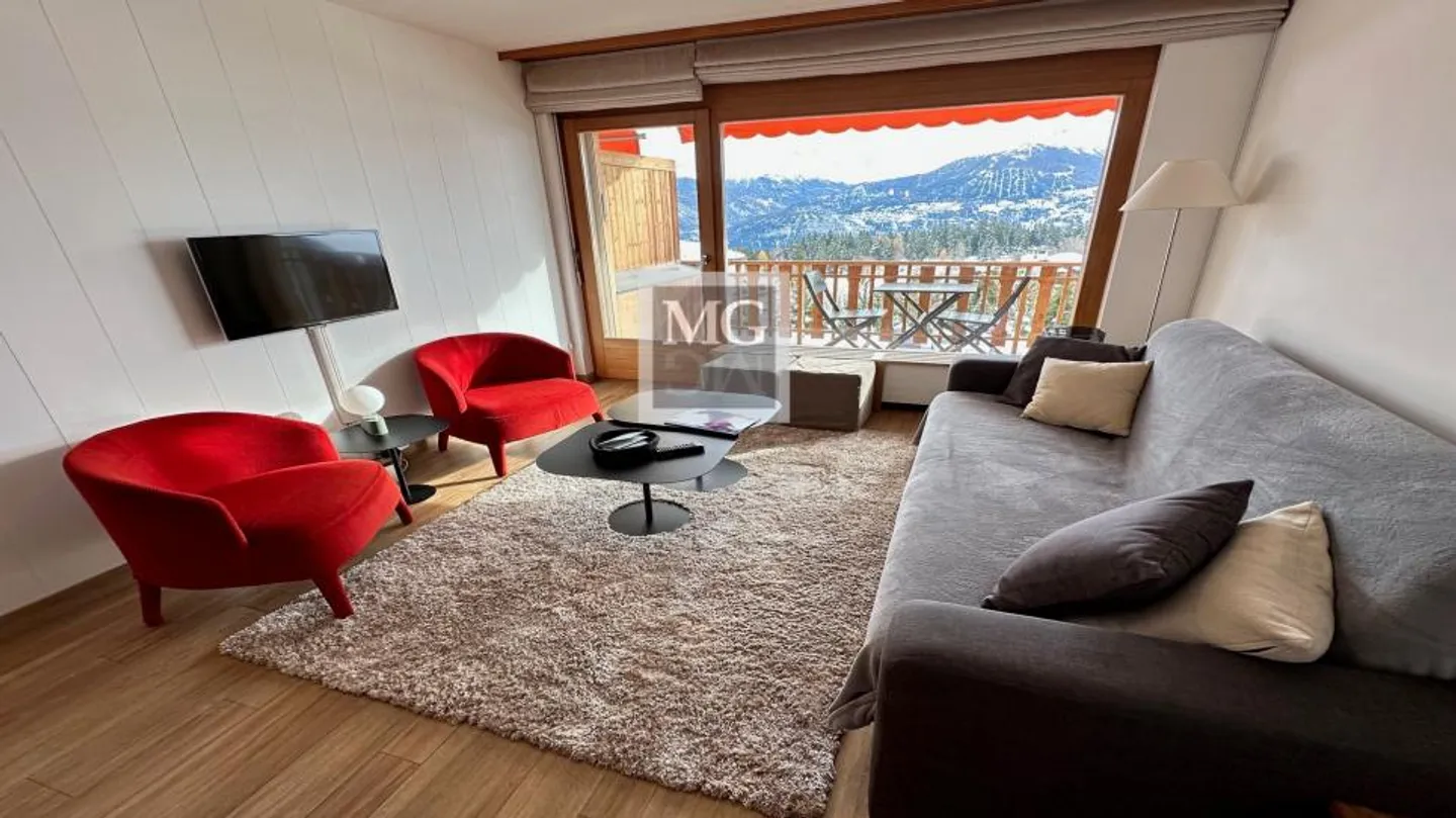 Christmas Stay in Crans-Montana – For rent 3.5-room apartment with panoramic view - Photo 2 of 9