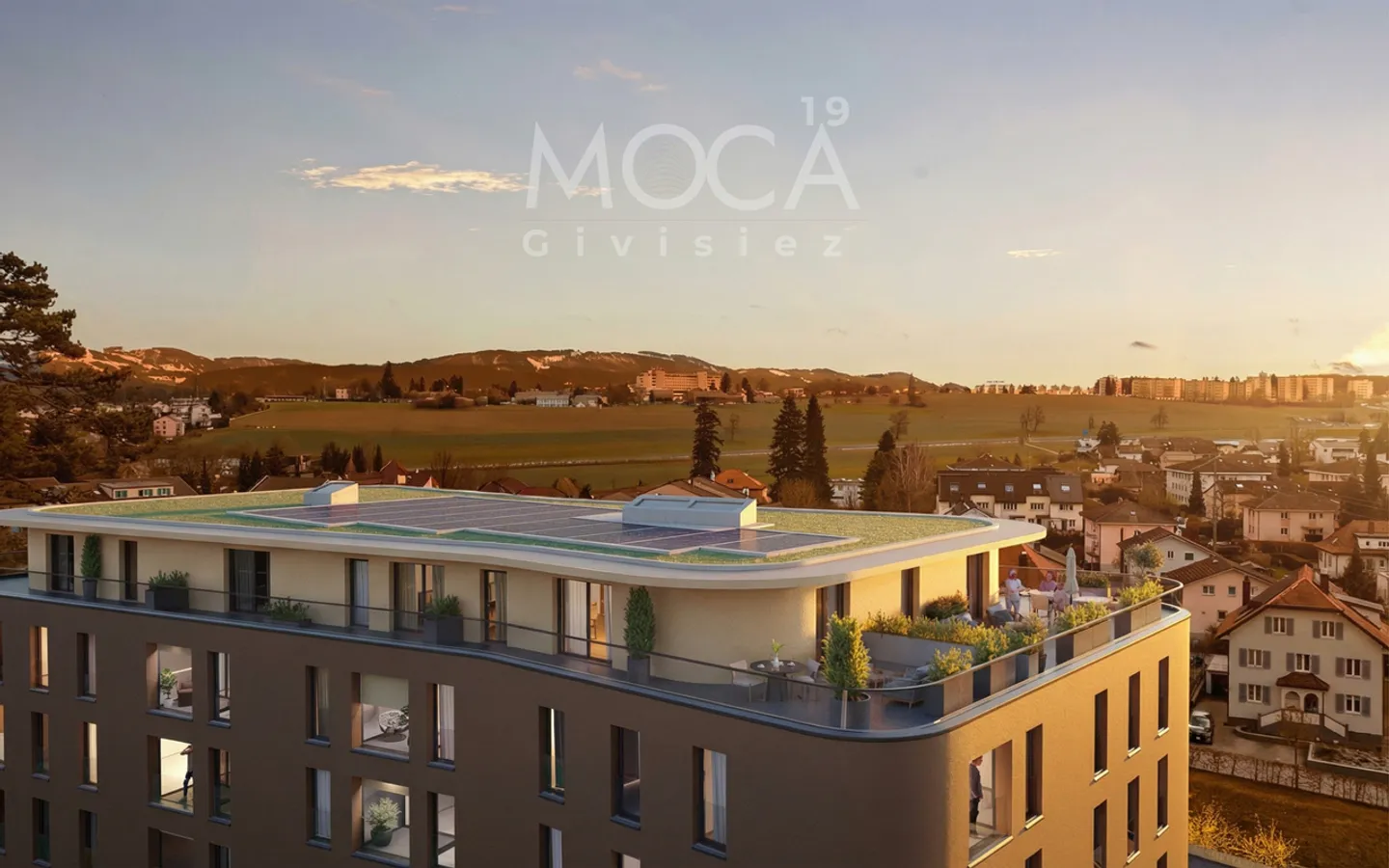 Givisiez - Nuovo appartamento con 3 camere e terrazza sud-est - Foto 11 di 12