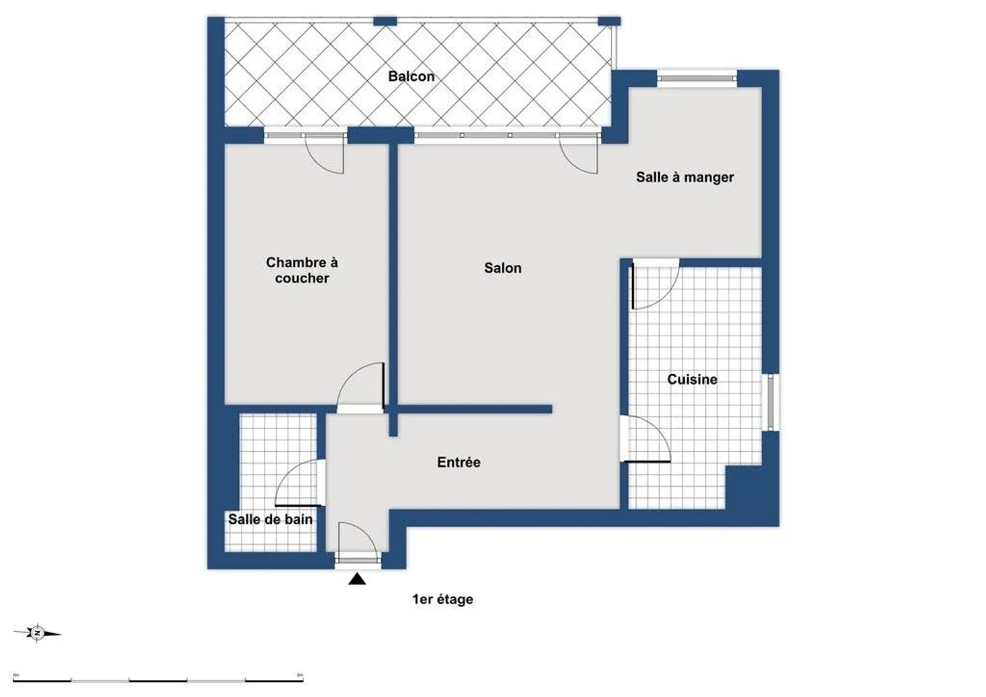 Mieten ohne Kaution - Schöne 3-Zimmer-Wohnung in Thônex - Foto 2 von 6