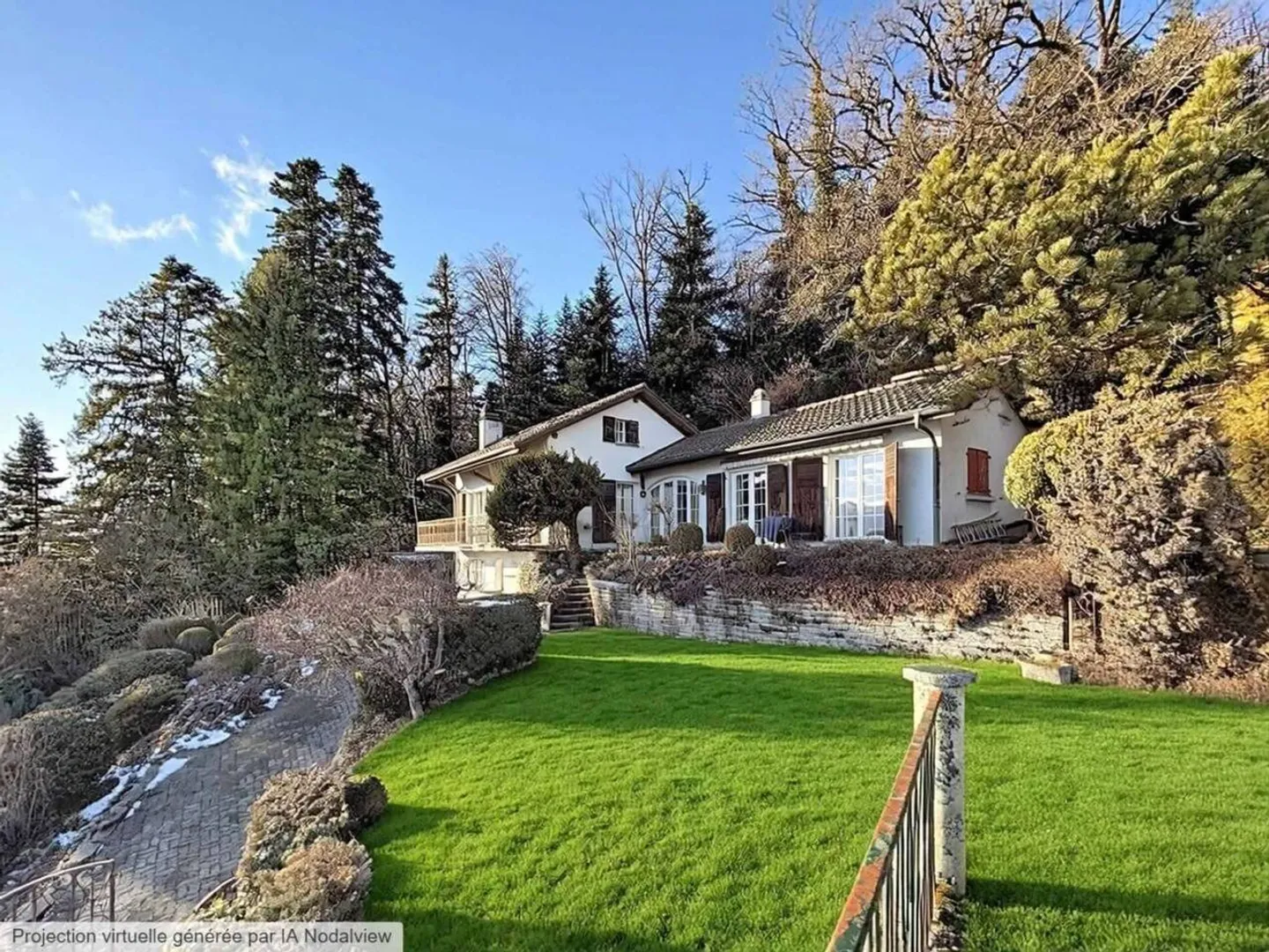 Villa bucolica con vista mozzafiato sul lago e sulle montagne - Foto 1 di 11