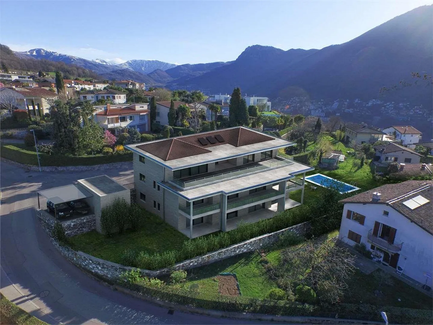 Wertvolle Residenz in Comano, Wohnung zum Verkauf - Foto 2 von 4