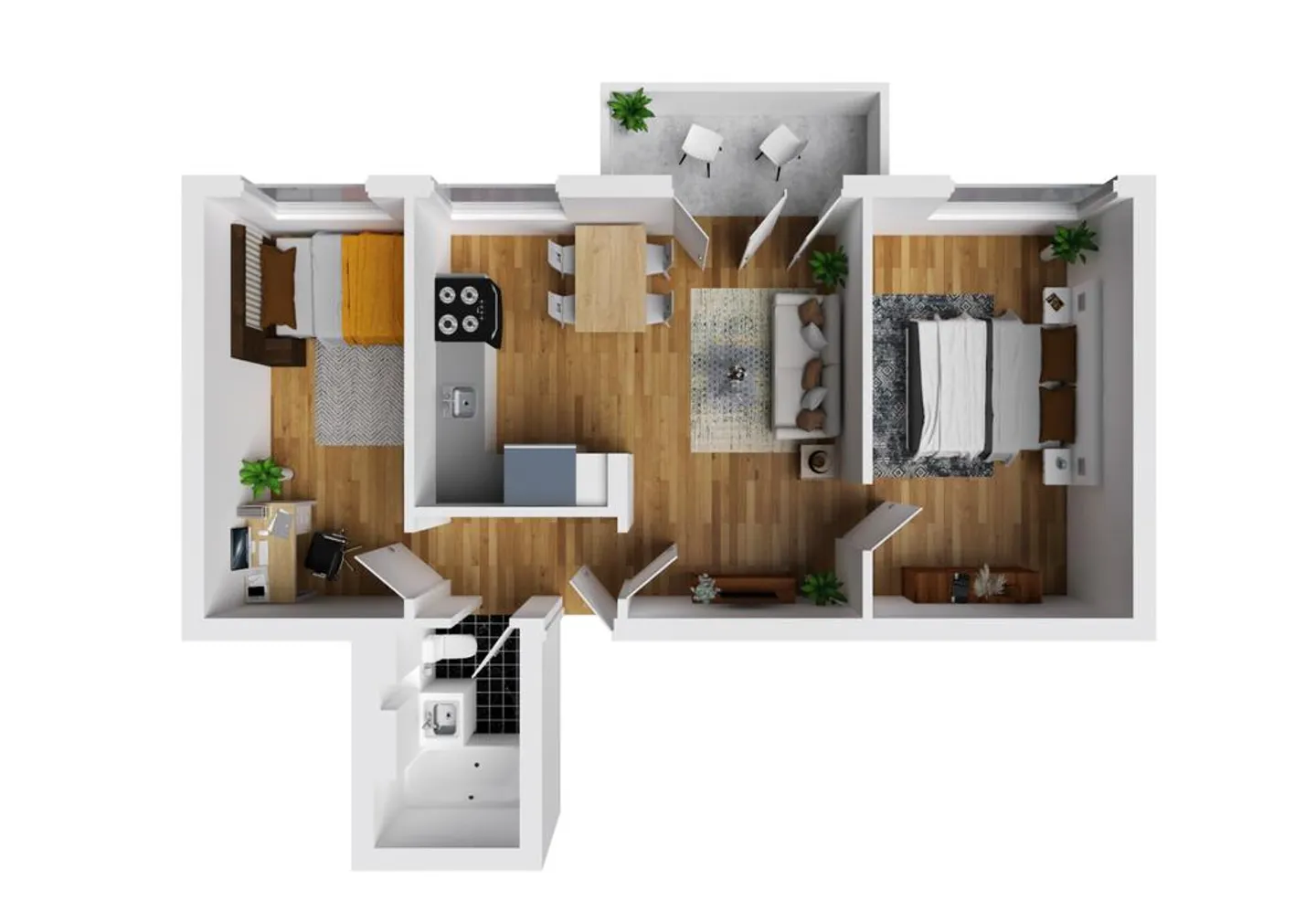 Bright 3-room apartment in Frenkendorf - Photo 7 of 7